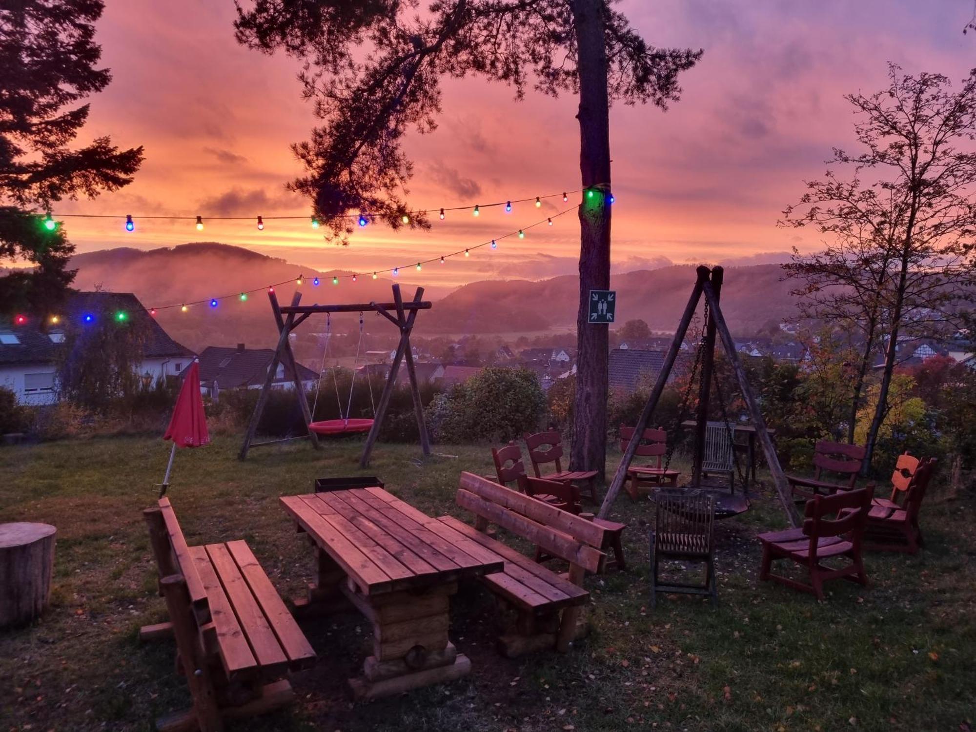 Berghotel Waidmannsheil Battenberg  Dış mekan fotoğraf